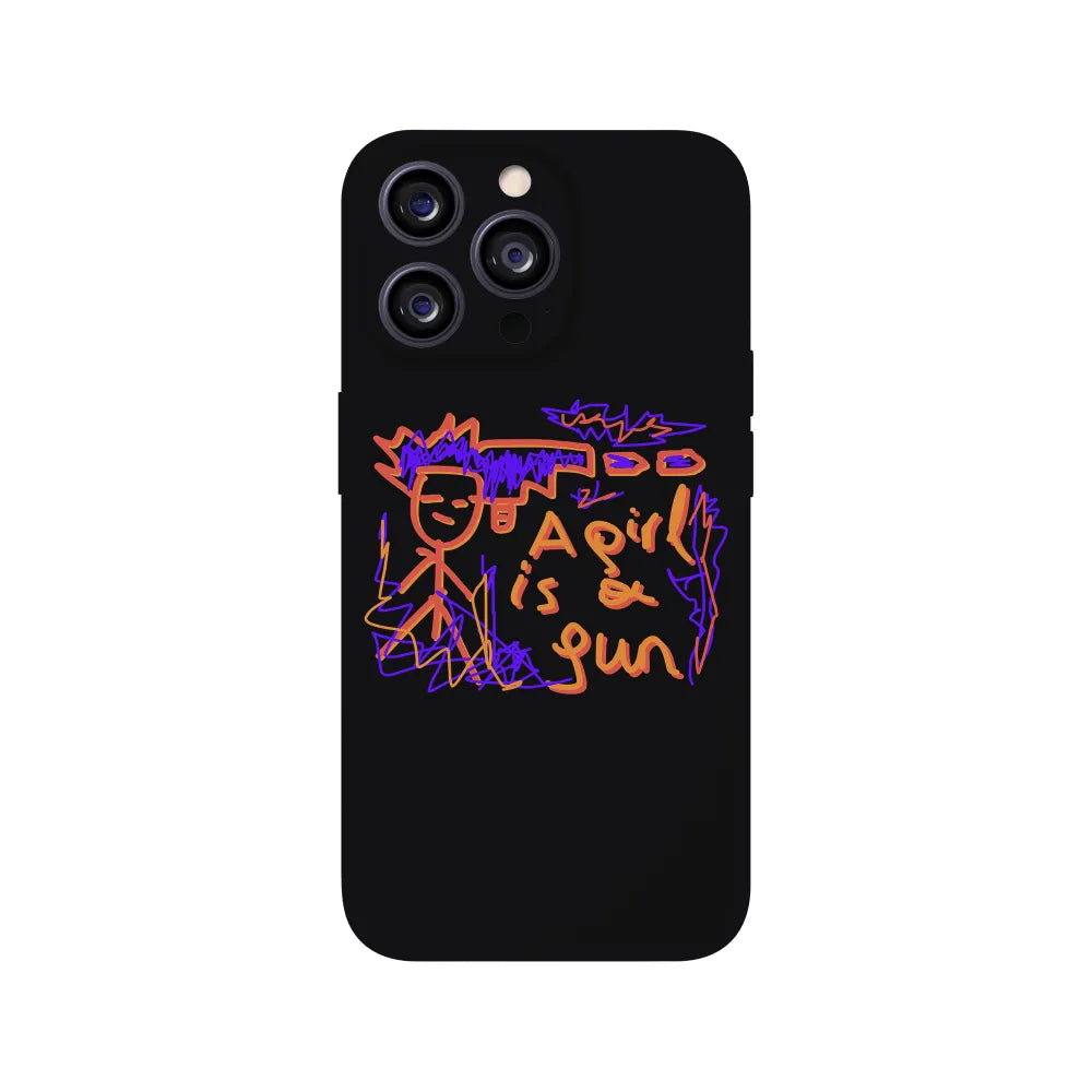 A Girl is a Gun Phone Case