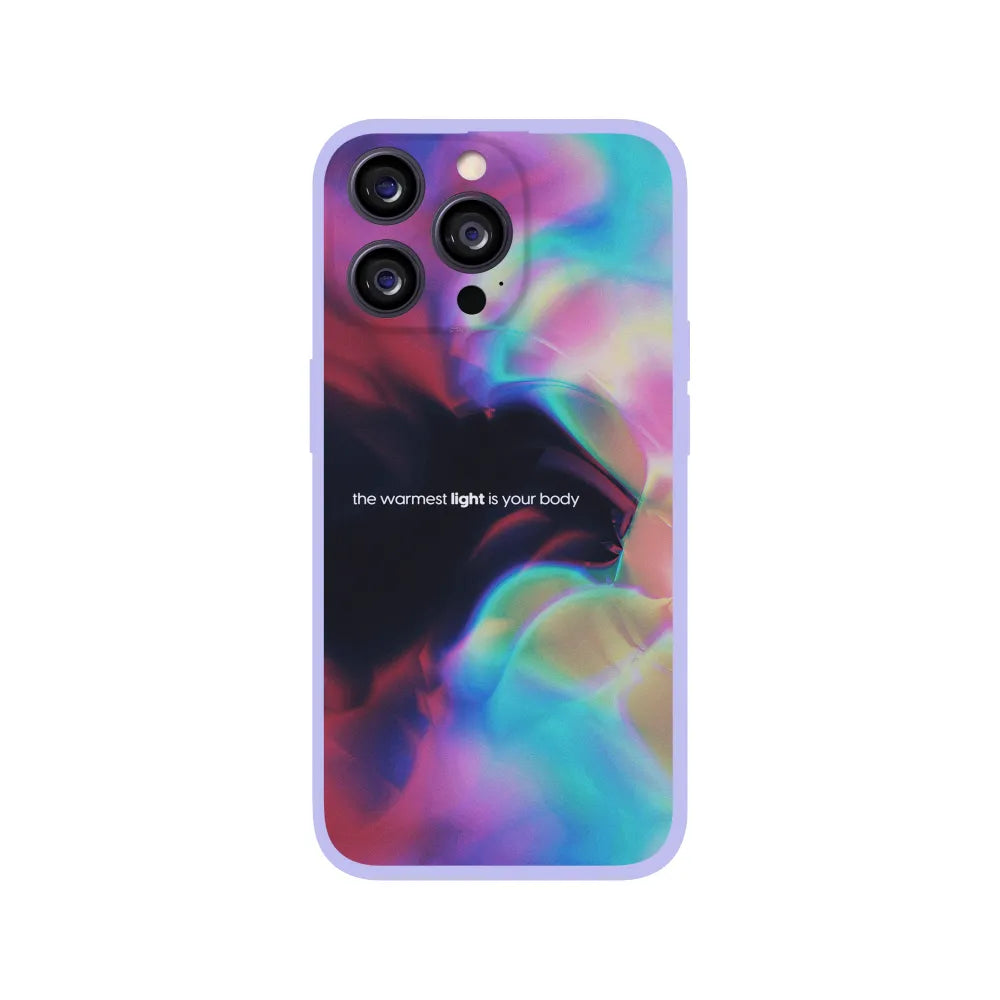 The Warmest Light is Your Body Phone Case