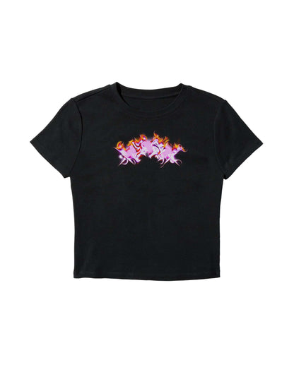 Flamehearts Baby Tee